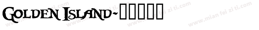 Golden Island字体转换